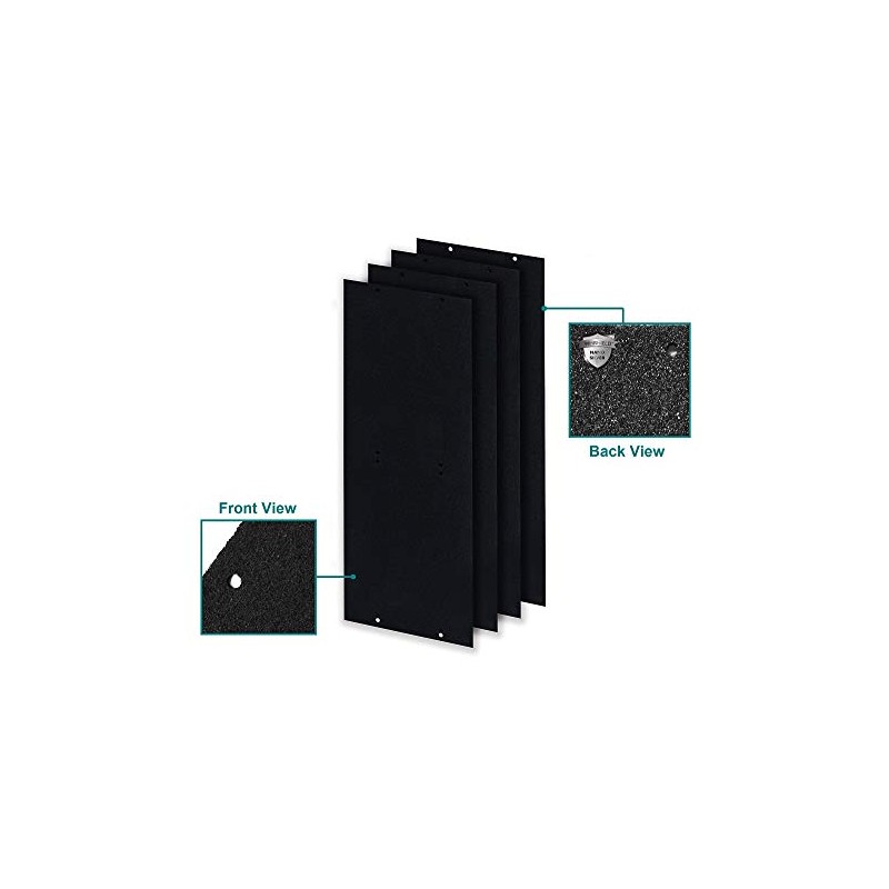 Whirlpool 817800 Genuine Charcoal Pre-Filter - Whishield Anti-Microbial Activated Replacement