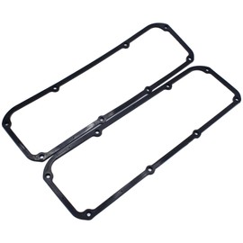 GSKMOTOR Reusable Valve Cover Gaskets Rubber w/Steel Shim Core Replacement for Ford 351C 351M 400M Engines