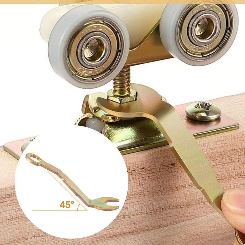 Lekgavd Pivot Pocket Door Wrench, 3/8" Bi-Fold Closet Door Hardware