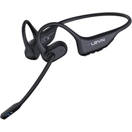Auriculares de oreja abierta con micrófono, auriculares Bluetooth de 1.02 oz con micrófono, auriculares Bluetooth con micrófono con cancelación de rui
