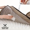 INVENHO Orthopedic Large Dog Bed, Washable Waterproof, Egg-Crate Foam Dog
