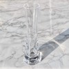 Small Acrylic Square Bud Vase, Shatterproof, High Transparency, Plastic Single