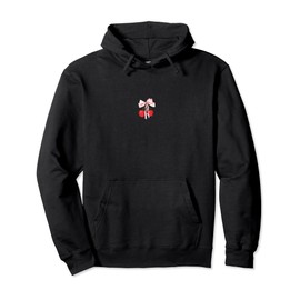 Coquette Bows with cherries Cute Coquette girl clothes Pullover Hoodie