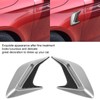 Pair Hood Side Air Vent Grill Decorative Cover Self Adhesive