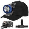 Lokilo Super Bright 1+6 LED Mining Headlamp,Rechargeable Waterproof Headlight with