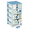 Wooden Chest of Storage Drawer Tower with 4 Drawers
