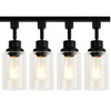 4 Pack H Track Lighting Heads E26 Track Light Heads
