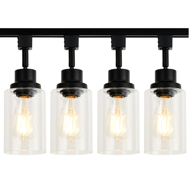 4 Pack H Track Lighting Heads E26 Track Light Heads