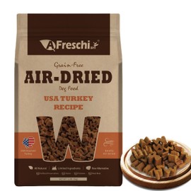 Afreschi Air-Dried Dog Food Turkey Recipe 2.2 lb, All-Natural, Complete & Balanced, Single-Animal Protein, Grain-Free, High-Protein, Limited Ingredients