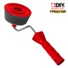 DEKTON DT95854 Painting Tool KIT,RED,Paint Roller, Flocked Edger,Corner PAD, Telescopic
