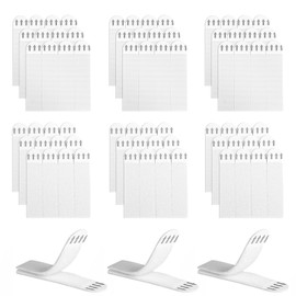 Picture Hanging Strips Heavy Duty, Hanging Hooks Strips No Nails Picture Hooks for Pictures, Frames, Mirrors and Signs-16mm*70mm (36 Pairs)