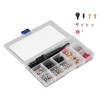 366 Pcs Computer Screw Set Motherboard Standoffs Screw Kit with