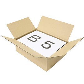 Earth Cardboard, Cardboard, 60 Sizes, 60 Pieces, 10.6 x 7.9 x 3.9 inches (270 x 200 x 100 mm), Cardboard, 60 B5, Shallow Type, Packing ID0407