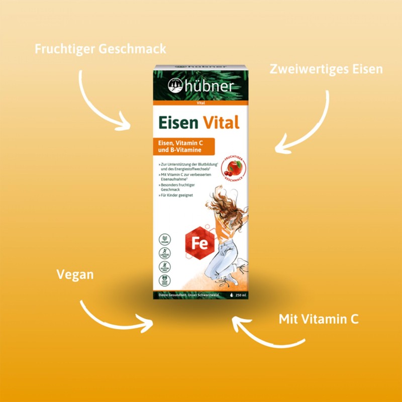 Hübner Iron Vital Liquid (1 x 250 ml)