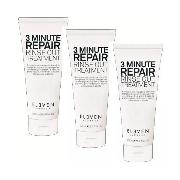ELEVEN AUSTRALIA 3 Minute Repair Rinse Out Treatment LOT of