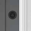 Kwikset Matte Black SmartKey Deadbolt 2-3/4 in.