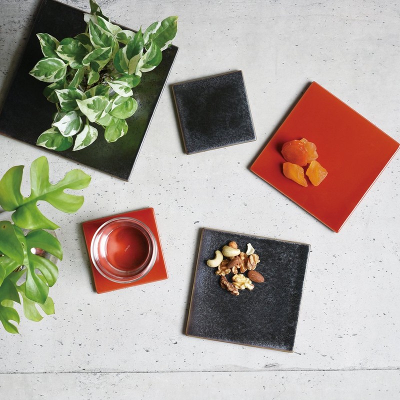 KINTO 29685 Trivet CLK-161 Ceramic Mat, 5.3 x 5.3 inches