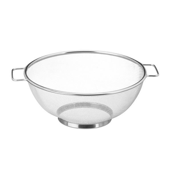 Set of 3 Stainless Steel Fine Mesh Colander with Handles