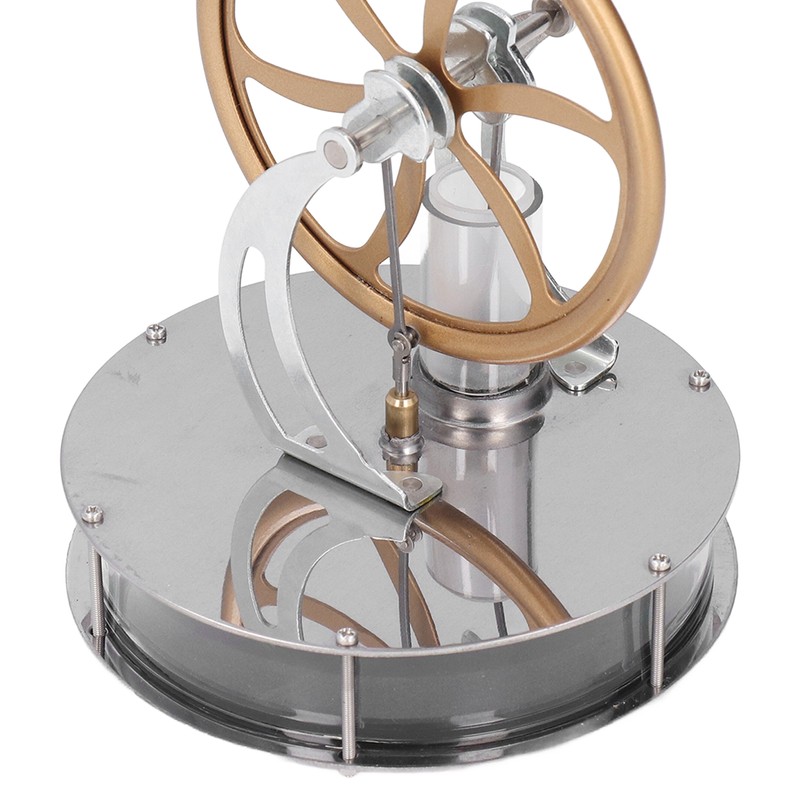 Low Temperature Stirling Engine Model DIY Interesting Stainless Steel Zinc