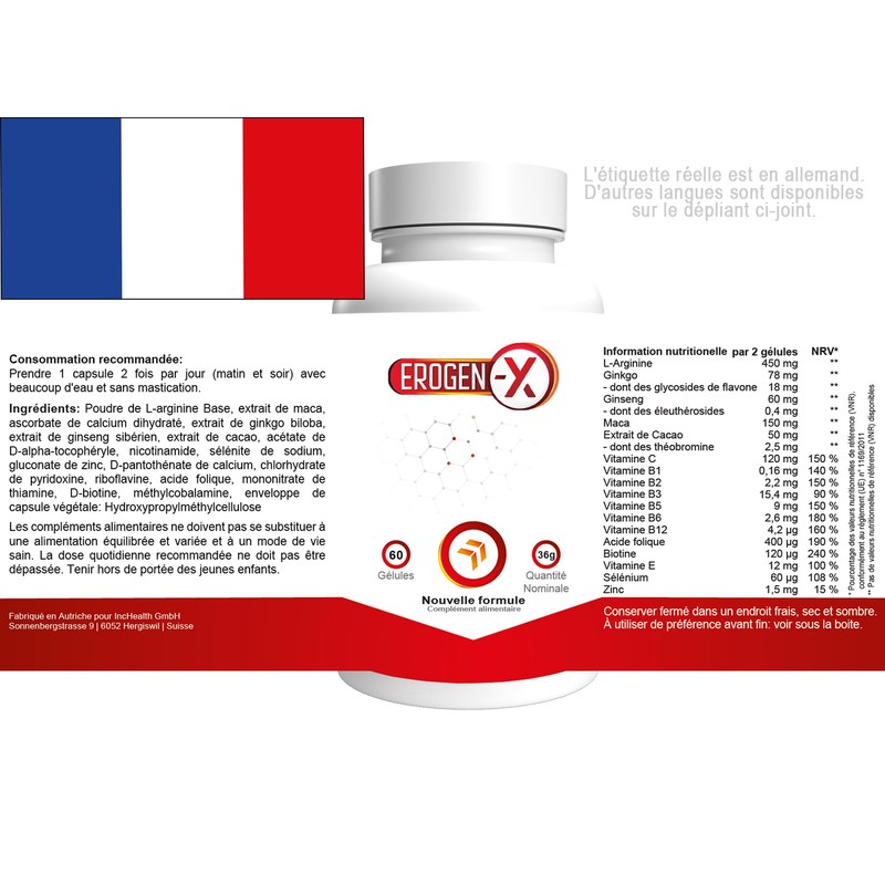 Erogen X 300 Capsules - Pack of 5