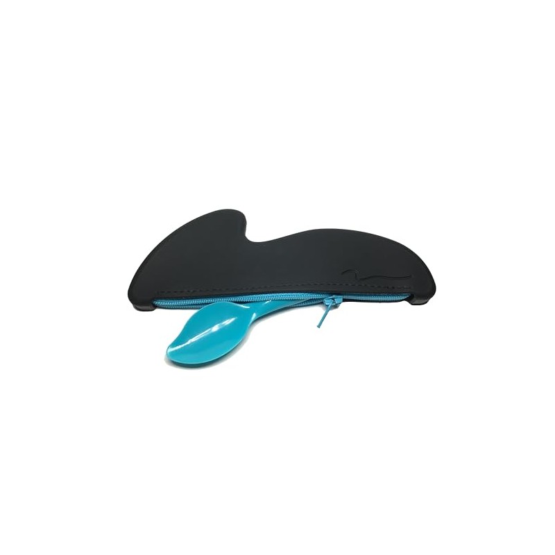 Ricardo Ramírez Cuchara de plástico para enchinar pestañas (Azul)