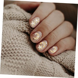 Healeved 150pcs Nail Charms for Nail Art Decorative Rhinestone Ornaments for DIY Designs Elegant Star and Moon Decorations for Unique Style