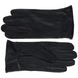 Roeckl Men's Boston Touch Leather Gloves, black