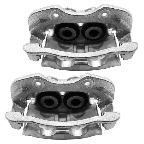 MOTOREVO Rear Brake Caliper with Bracket Compatible with Chevy Suburban