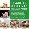 Jiva Organics Organic Shatavari Powder 14 Ounce Bulk Bag -