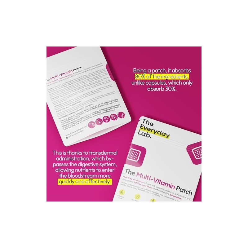 The Everyday Lab Parches Multivitamínicos 11 Vitaminas en 1 24