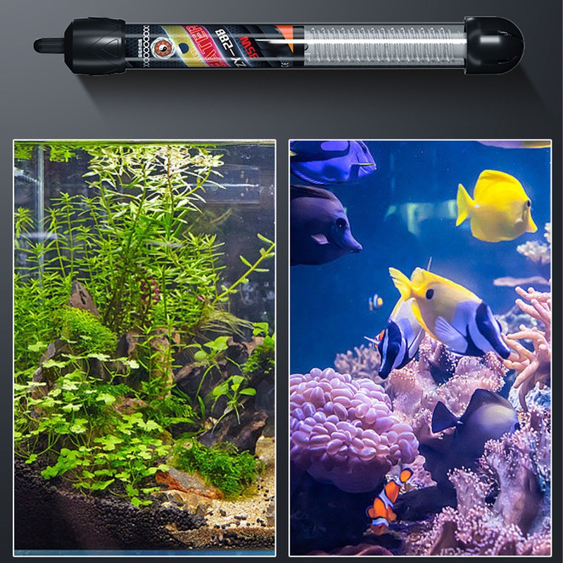 Submersible Aquarium Heater 60W Fast Heating Smart Thermostat IPX8 Waterproof