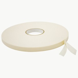 JVCC Polyethylene Foam Tape [Double-Sided, Closed Cell, 1/32 inch Thick] (DC-PEF03A): 3/4 in. x 72 yds. x 1/32 in. Thick (White)