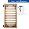 JUBEST Heavy Duty Gate Corner Brace Bracket, Anti Sag Gate