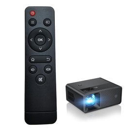 RUOYINKE Remote Control Compatible for 2025 Upgraded CiBest W13 Mini Projector, Video Projector, Portable Small Movie Projector (Not compatible with other brands)