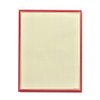 Gartner Studios Papel de papelería con borde rojo, 100 unidades,