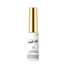 AOBOO Gel Liner Nail Polish, Liner Painting Gels, Get Creative With Liner Gels for Nail Art Colors, Decoration Drawing Nail Gel Easily Design Fashion Nail Art Polish Use in Salon or Home (11)