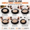 Chicken Shredder Tool for Meat & Vegetables – Large Non-Slip