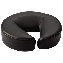 Master Massage Equipment Table Face Cushion Pillow Professional Massage Bed Universal Face Down Pillow Headrest Face Rest for Massage Table and Massage Chairs Portable (Black)
