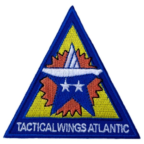 Tactical Wings Atlantic Patch (3") Iron On Sew On Badge