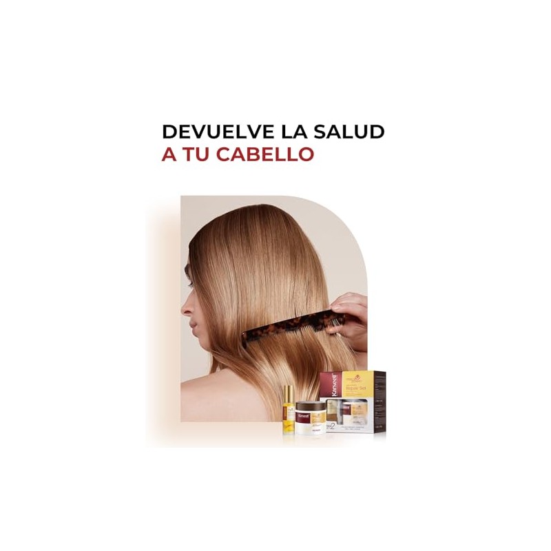 Karseell Mascarilla con Colágeno y Aceite Capilar, Set de 2