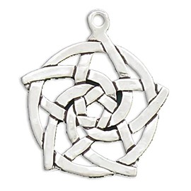 Basic Spirit Handcrafted Christmas Ornament - Celtic Star - Home Décor, for Tree Decoration