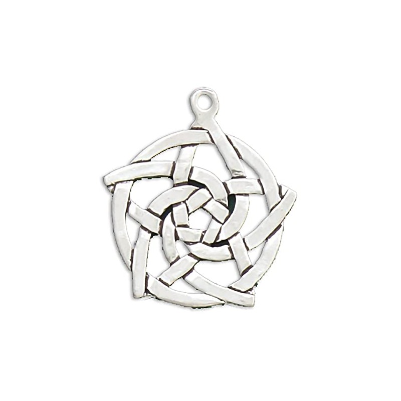 Basic Spirit Handcrafted Christmas Ornament - Celtic Star - Home