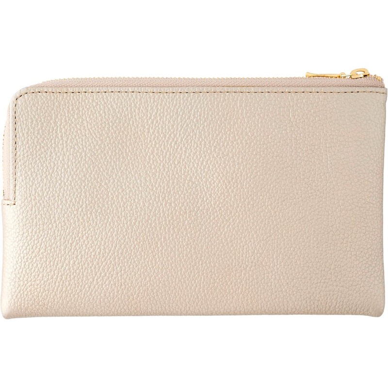 Slip-On OSL Passport Wallet Pouch Gold OSL-5802 Genuine Leather Wallet