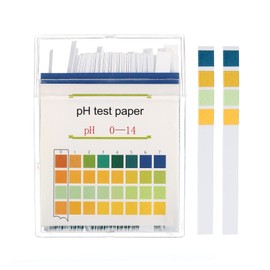 PATIKIL PH Test Strips 0-14, 100 Indicator Papers Litmus Tester for Water, Food, Soil, Alkalic Acid Testing