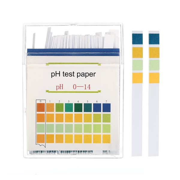PATIKIL PH Test Strips 0-14, 100 Indicator Papers Litmus Tester