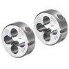 sourcing map 2pcs Round Threading Die M10 x 1.5 Metric