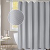 AooHome 75 Inch Long Shower Curtain, Durable Polyester 72" Width