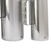 Metal Guiro Musical Instrument with Scraper Hand Percussion Guiro Shaker