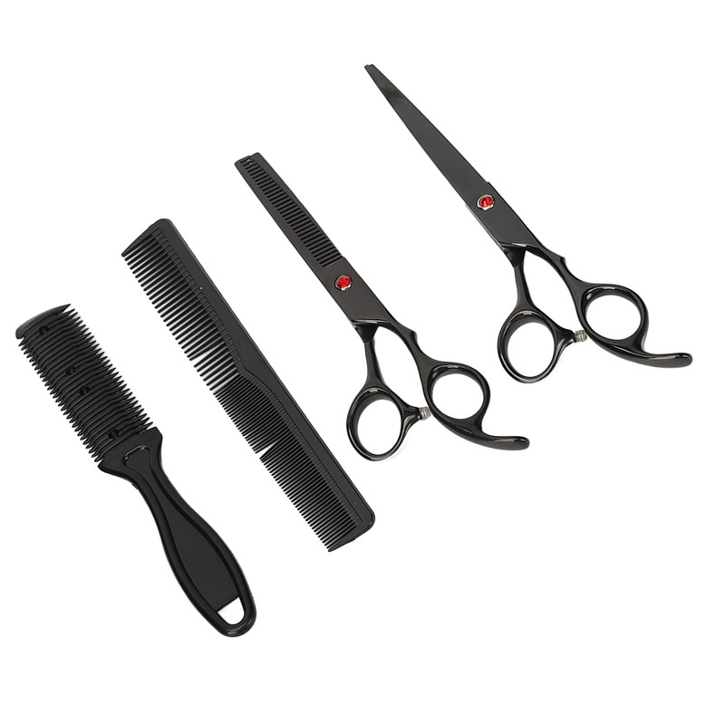 Hair Cutting Scissors Set with Straight Shear and Thinning Shear