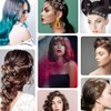 50 Pinzas Pasadores para El Pelo de Metal Con Forma